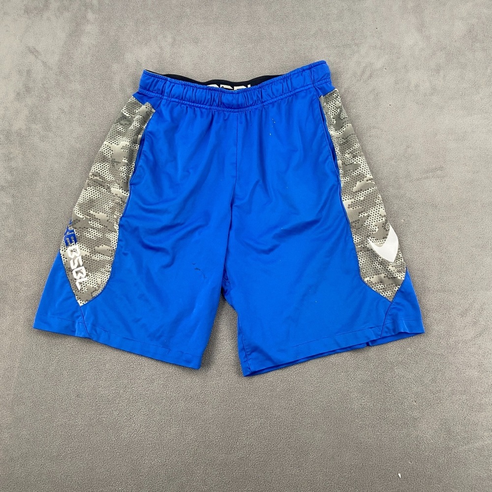 Nike Dri Fit‎ Hyperspeed Baseball Shorts Mens Medium Blue Performance Authentic